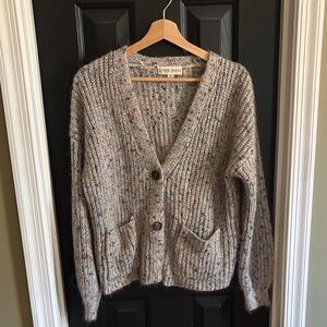 Colorful Chunky Cardigan